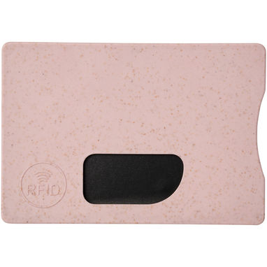 Чохол для карт RFID Straw, колір рожевий - 13510102- Фото №4