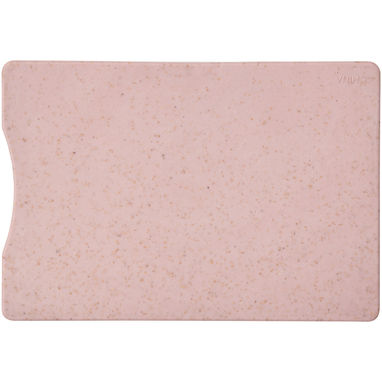 Чохол для карт RFID Straw, колір рожевий - 13510102- Фото №5