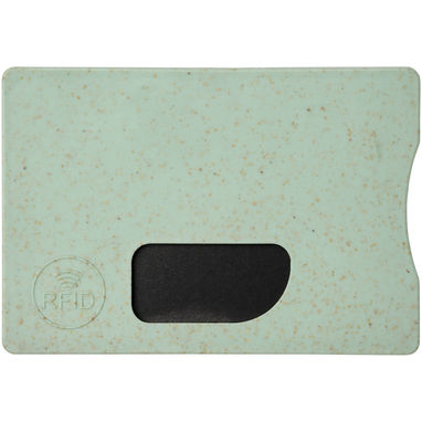 Чохол для карт RFID Straw, колір м'ятний - 13510103- Фото №3