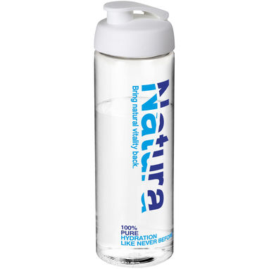 Бутылка спортивная H2O Vibe , цвет прозрачный, белый - 21009401- Фото №2