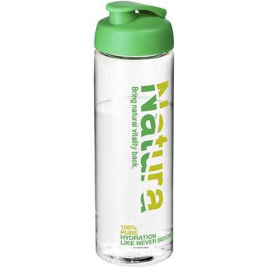 Пляшка спортивна H2O Vibe , колір прозорий, зелений - 21009406- Фото №2