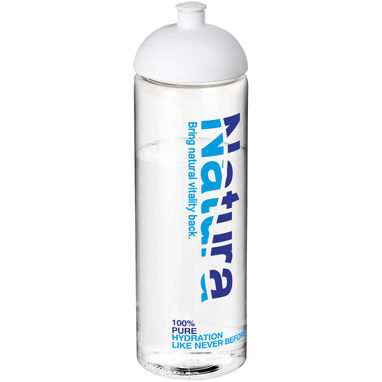 Бутылка спортивная H2O Vibe , цвет прозрачный, белый - 21009501- Фото №2