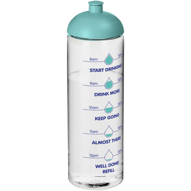 Бутылка спортивная H2O Vibe , цвет прозрачный, цвет морской волны - 21009505- Фото №2