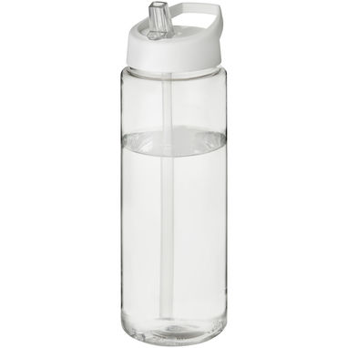 Бутылка спортивная H2O Vibe , цвет прозрачный, белый - 21009601- Фото №1