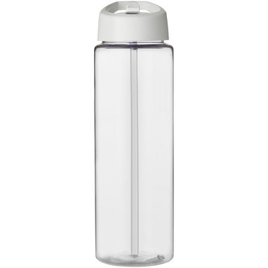 Бутылка спортивная H2O Vibe , цвет прозрачный, белый - 21009601- Фото №3