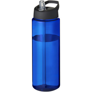 Бутылка спортивная H2O Vibe , цвет cиний, сплошной черный - 21009604- Фото №1