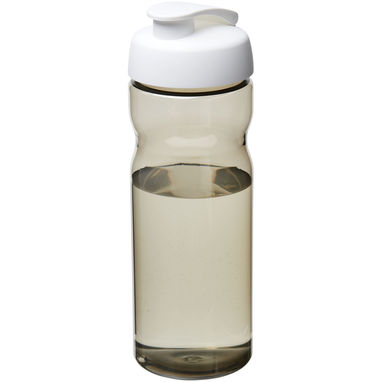 Пляшка спортивна H2O Eco , колір темно-сірий, білий - 21009701- Фото №1