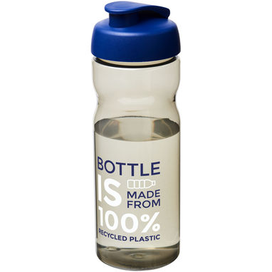 Пляшка спортивна H2O Eco , колір темно-сірий, яскраво-синій - 21009702- Фото №2
