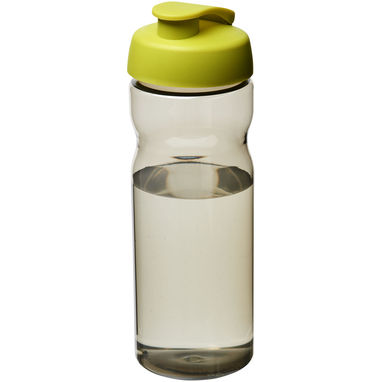 Пляшка спортивна H2O Eco , колір темно-сірий, зелений лайм - 21009704- Фото №1