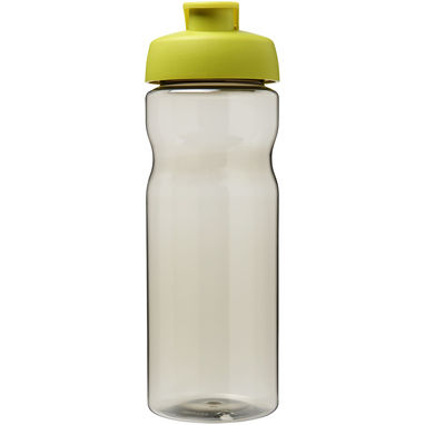 Пляшка спортивна H2O Eco , колір темно-сірий, зелений лайм - 21009704- Фото №3