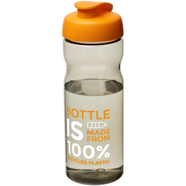 Пляшка спортивна H2O Eco , колір темно-сірий, помаранчевий - 21009707- Фото №2