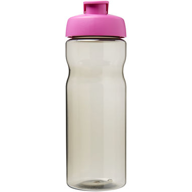 Бутылка спортивная H2O Eco , цвет темно-серый, фуксия - 21009708- Фото №3