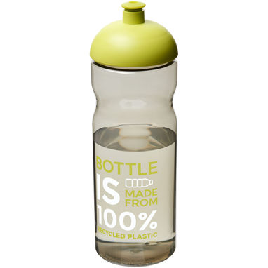 Бутылка спортивная H2O Eco , цвет темно-серый, зеленый лайм - 21009804- Фото №2