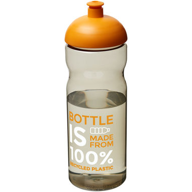 Бутылка спортивная H2O Eco , цвет темно-серый, оранжевый - 21009807- Фото №2