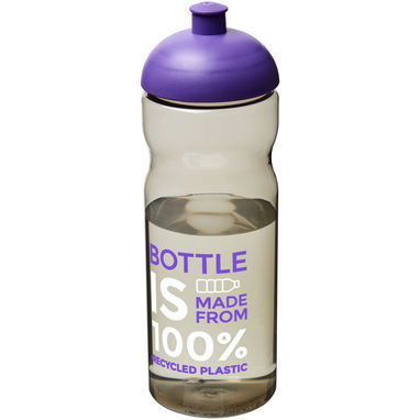 Пляшка спортивна H2O Eco , колір темно-сірий, пурпурний - 21009809- Фото №2