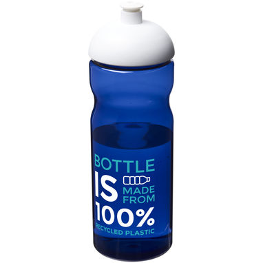 Бутылка спортивная H2O Eco , цвет cиний, белый - 21009813- Фото №2