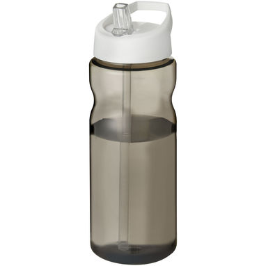 Пляшка спортивна H2O Eco , колір темно-сірий, білий - 21009901- Фото №1