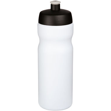 Пляшка спортивна Baseline Plus , колір білий, суцільний чорний - 21068400- Фото №1