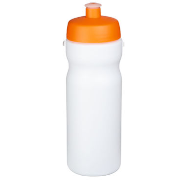 Пляшка спортивна Baseline Plus , колір білий, помаранчевий - 21068407- Фото №1