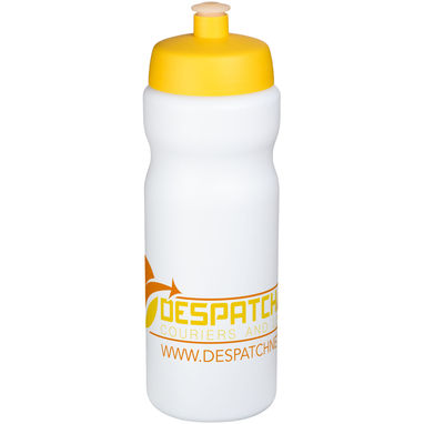 Бутылка спортивная Baseline Plus , цвет белый, желтый - 21068410- Фото №2