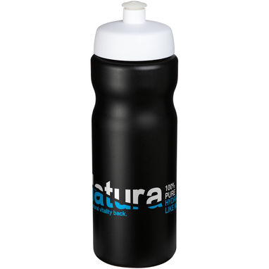 Пляшка спортивна Baseline Plus , колір суцільний чорний, білий - 21068412- Фото №2