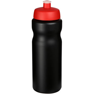 Бутылка спортивная Baseline Plus , цвет сплошной черный, красный - 21068414- Фото №1