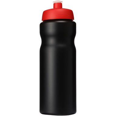Пляшка спортивна Baseline Plus , колір суцільний чорний, червоний - 21068414- Фото №3