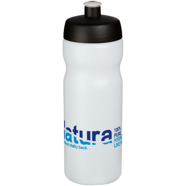 Пляшка спортивна Baseline Plus , колір прозорий, суцільний чорний - 21068415- Фото №2