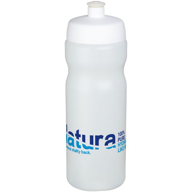 Пляшка спортивна Baseline Plus , колір прозорий, білий - 21068416- Фото №2
