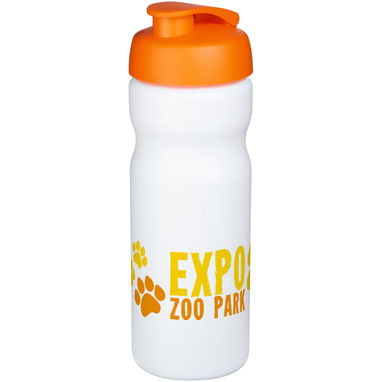 Пляшка спортивна Baseline Plus , колір білий, помаранчевий - 21068507- Фото №2