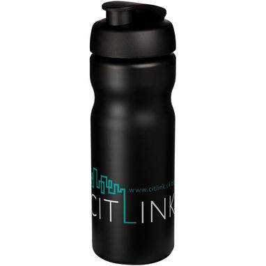Пляшка спортивна Baseline Plus , колір суцільний чорний - 21068511- Фото №2