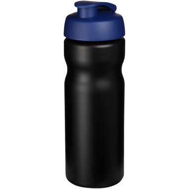 Бутылка спортивная Baseline Plus , цвет сплошной черный, cиний - 21068513- Фото №1