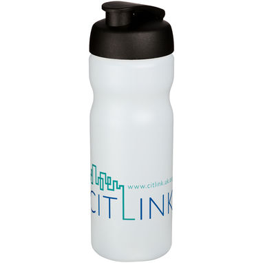 Пляшка спортивна Baseline Plus , колір прозорий, суцільний чорний - 21068515- Фото №2