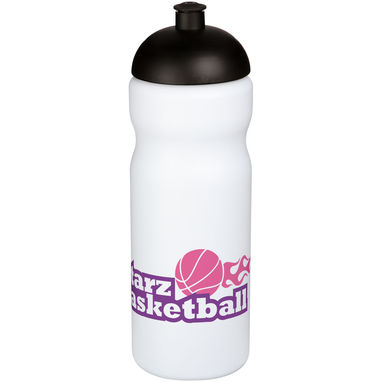Бутылка спортивная Baseline Plus , цвет белый, сплошной черный - 21068600- Фото №2