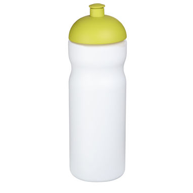 Пляшка спортивна Baseline Plus , колір білий, лайм - 21068604- Фото №1