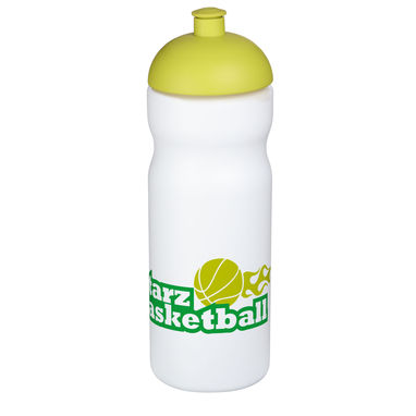 Пляшка спортивна Baseline Plus , колір білий, лайм - 21068604- Фото №2
