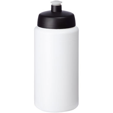 Пляшка спортивна Baseline Plus grip , колір білий, суцільний чорний - 21068700- Фото №1