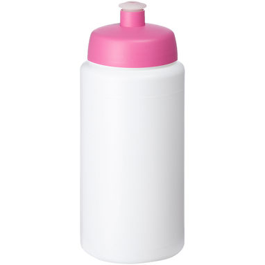 Пляшка спортивна Baseline Plus grip , колір білий, рожевий - 21068708- Фото №1