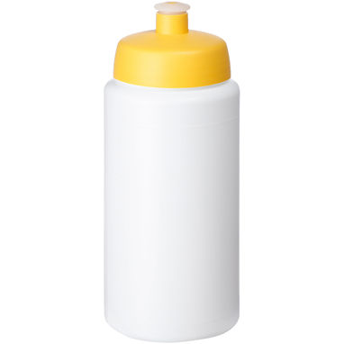Пляшка спортивна Baseline Plus grip , колір білий, жовтий - 21068710- Фото №1