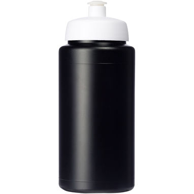 Пляшка спортивна Baseline Plus grip , колір суцільний чорний, білий - 21068712- Фото №3