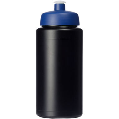 Пляшка спортивна Baseline Plus grip , колір суцільний чорний, синій - 21068713- Фото №3