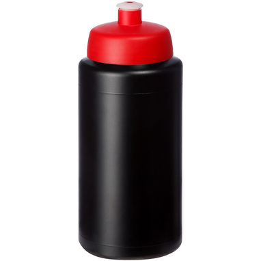 Пляшка спортивна Baseline Plus grip , колір суцільний чорний, червоний - 21068714- Фото №1