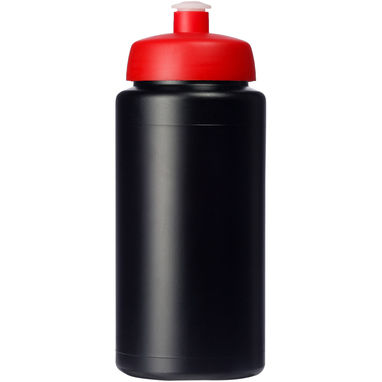 Пляшка спортивна Baseline Plus grip , колір суцільний чорний, червоний - 21068714- Фото №3