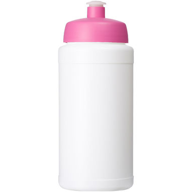 Пляшка спортивна Baseline Plus , колір білий, рожевий - 21068808- Фото №3