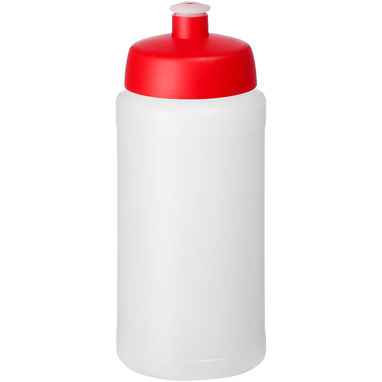 Пляшка спортивна Baseline Plus , колір прозорий, червоний - 21068818- Фото №1