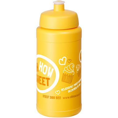 Бутылка спортивная Baseline Plus , цвет желтый - 21068821- Фото №2