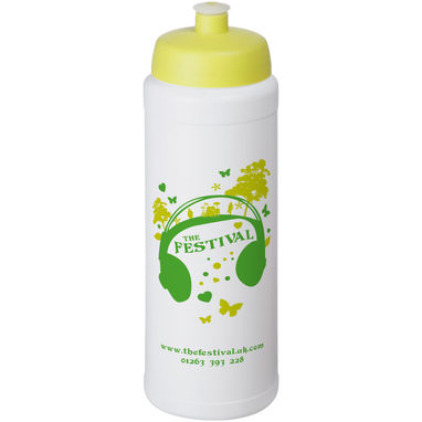 Пляшка спортивна Baseline Plus grip , колір білий, лайм - 21068904- Фото №2