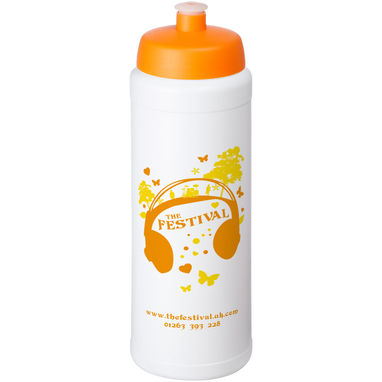 Бутылка спортивная Baseline Plus grip , цвет белый, оранжевый - 21068907- Фото №2