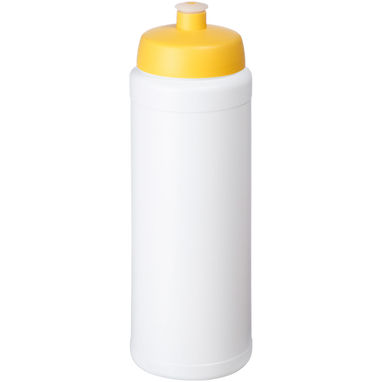 Бутылка спортивная Baseline Plus grip , цвет белый, желтый - 21068910- Фото №1