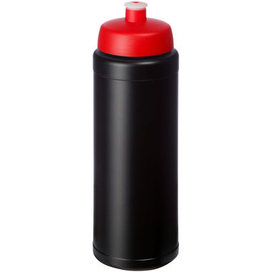 Бутылка спортивная Baseline Plus grip , цвет сплошной черный, красный - 21068914- Фото №1
